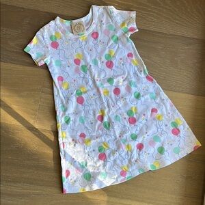 The Beaufort Bonnet Company Birthday Balloon Print Dress - 5T